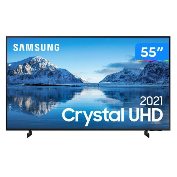 SAMSUNG UA55AU8000 TV 55" CRYSTAL 4K UHD SMART LED TV